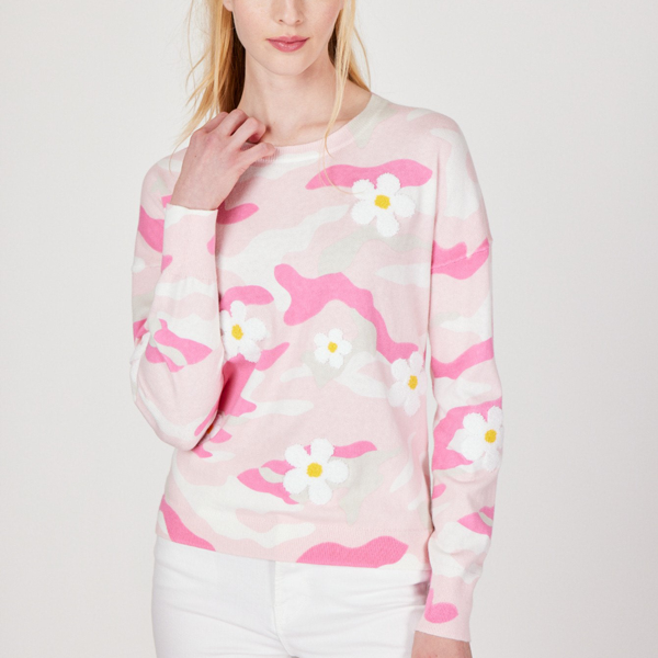 Pink daisy clearance champion sweatshirt