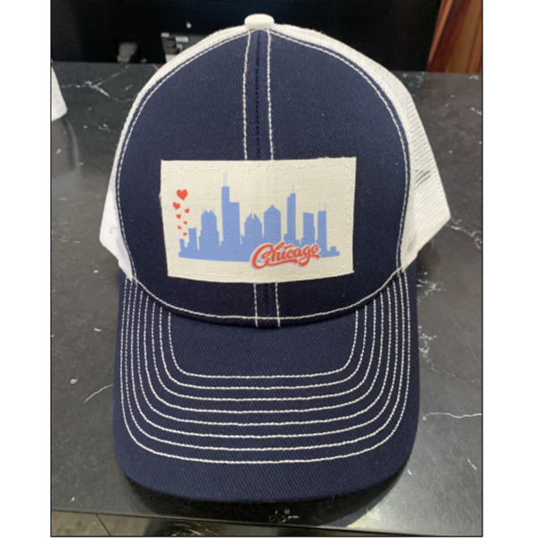 Custom Hats - Chicago - Navy