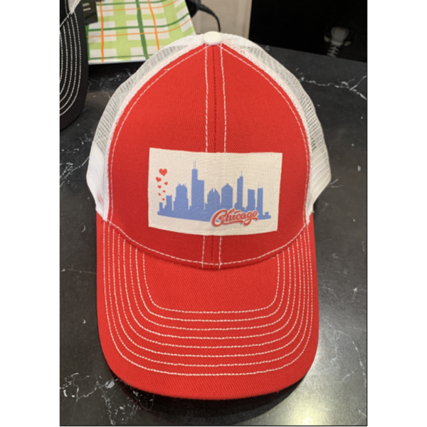 Custom Hats - Chicago - Red