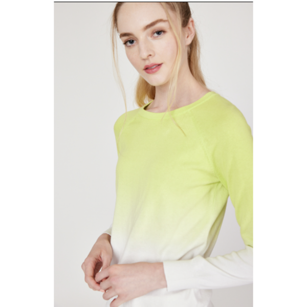 J Society - Dip Dye Crew - Lime