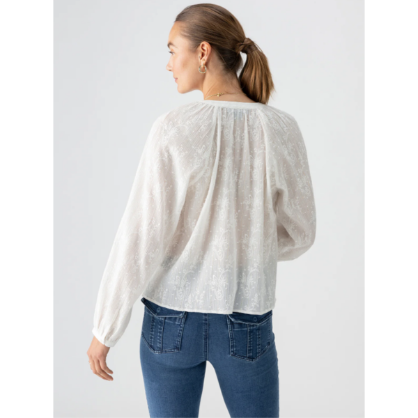 Sanctuary - Shimmer Blouse - Chalk