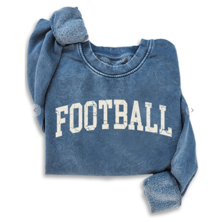 HRT - Football Sweatshirt - Blue