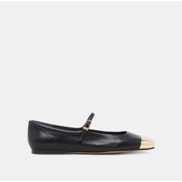 Dolce Vita - Reyes Toe Cap - Black Leather